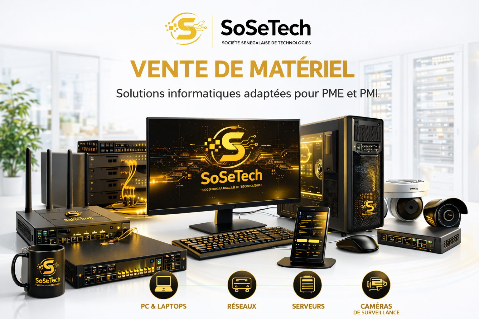 📦 Vente de matériel